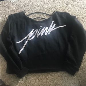 NWT Victoria’s Secret crop sweatshirt